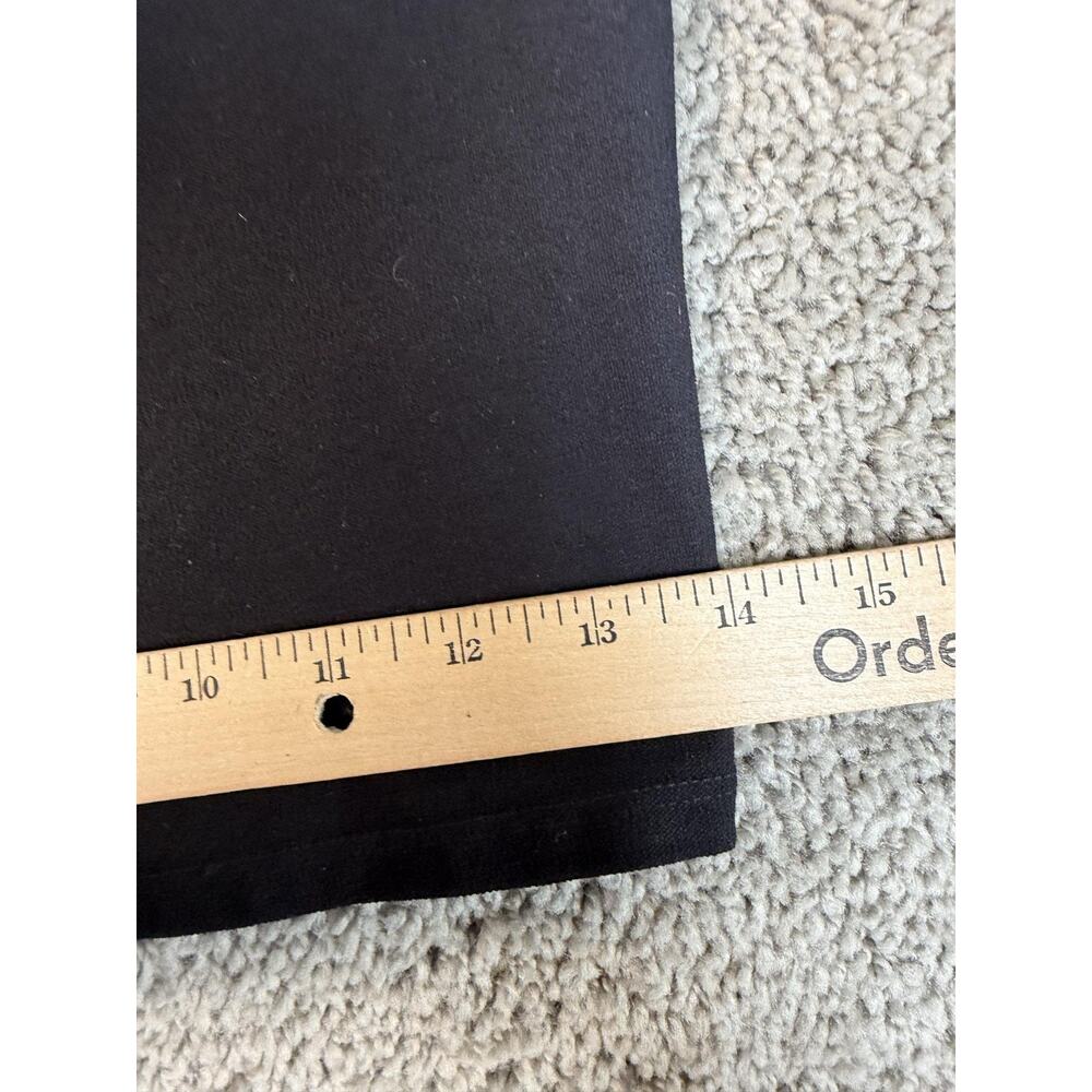 Eileen Fisher Pants Womens 3X Black Cropped Pull On Stretch Wide Leg 23 Inseam - Picture 9 of 15